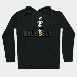 Brussels Belgium Manneken Pis Hoodie